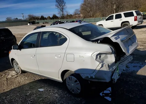 2024 Mitsubishi Mirage G4 Es z USA, uszkodzony, nr VIN ML32FUFJ6RHF02725